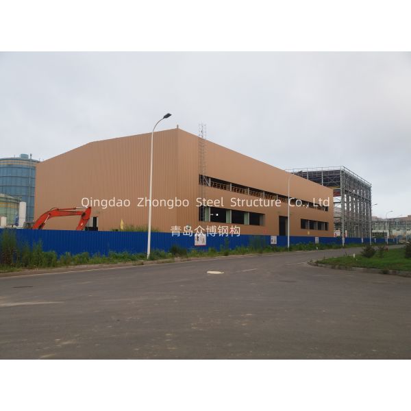 hot dip galvanized C purlin Prefabricated Steel Structure Building Factory Metal Warehouse