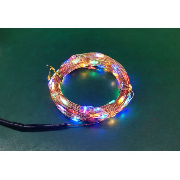 Ceiling Remote Control Outdoor Fairy Lights 10 LED USB 5V Cold White For Bedroom