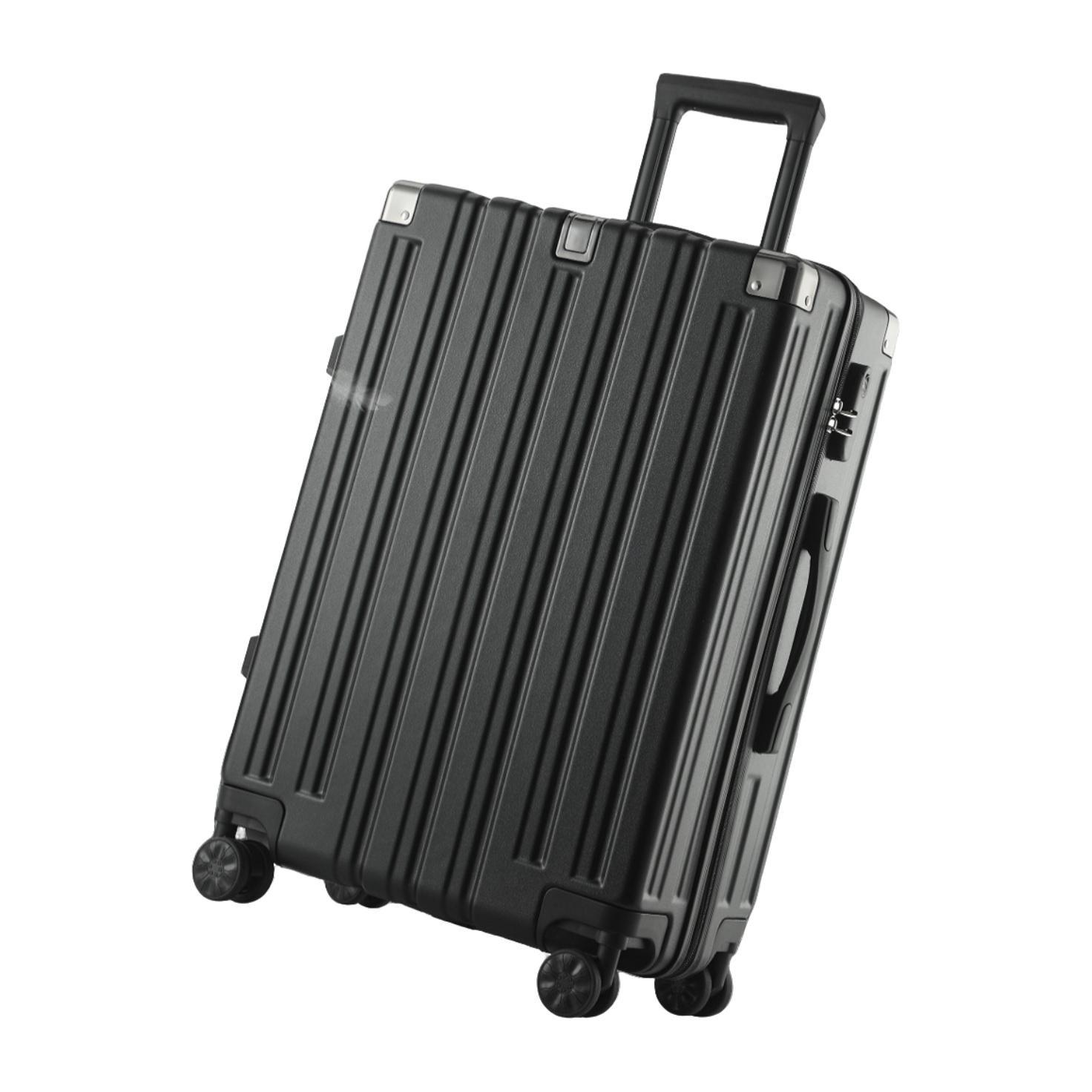 High Quality Travel Trolley 4 Wheels ABS+PC Luggage Trolley Suitcases  Sets for Long-distance Travel