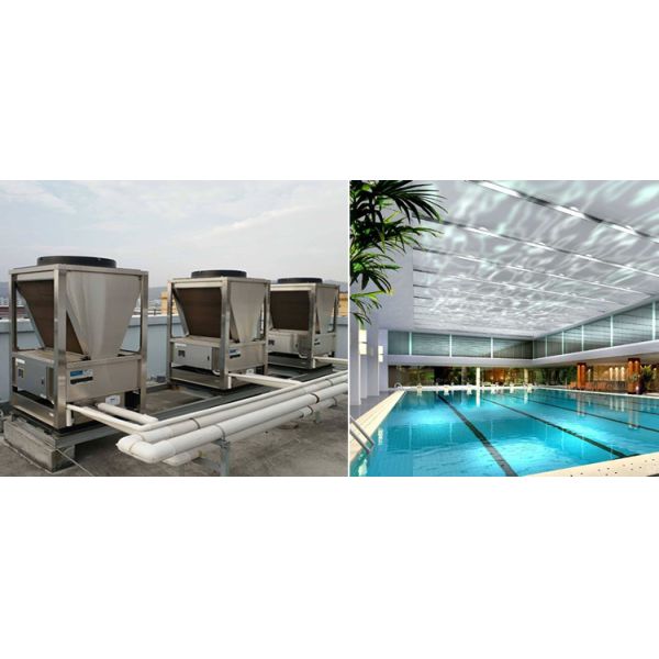 Circulation Heating Eco Swimming Pool Heat Pump 4.5-20 KW Heating Capacity