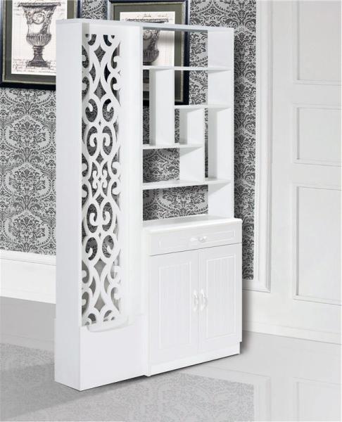 Home MDF 1200*340*2000mm Entrance Hall Cabinet