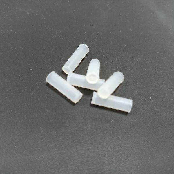 Round High Temperature Resistant Silicone Sleeve for Electroplating and Baking Paint Screw Protection