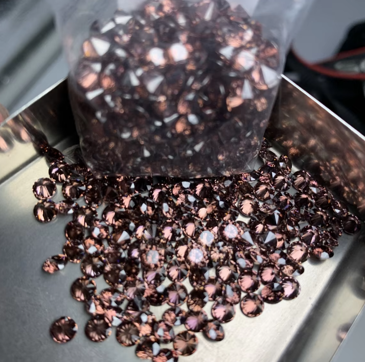 0.8 мм 2 мм 2.8 мм Зелёный Розовый Синий Цвет Мойсанит 3А 5А Малый Размер CZ Кубический Циркония