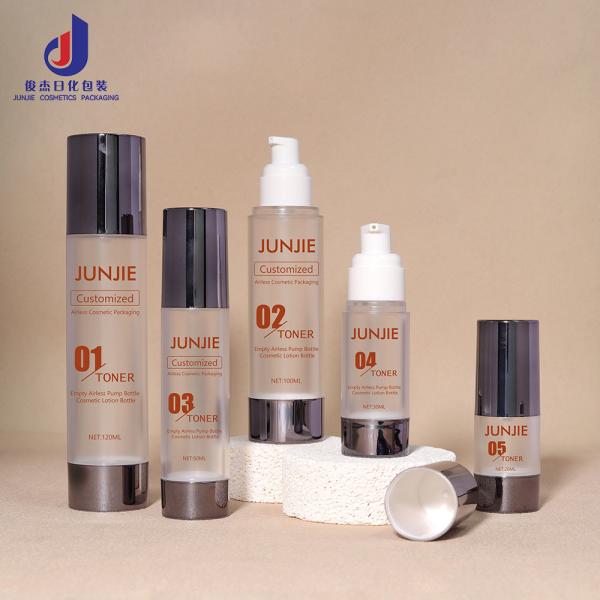 1oz 30ml Airless Mist Spray Bottles Mini Travel Size Free Plsctic Vacuum Transparent Bottles For Perfume Facial Toner