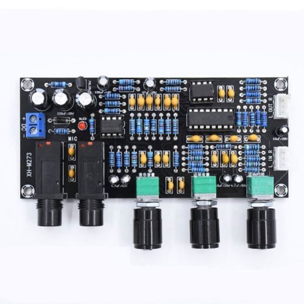 PT2399 NE5532 Microphone Amplifier Board with DC12-24V Working Voltage for
