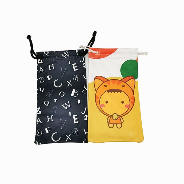 Логотип в рельефе ювелирные изделия упаковка мешки кожи сжатие монеты мешок