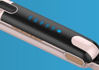 Ceramic Plates Zero Gap 230 Degree Anion Hair Straightener