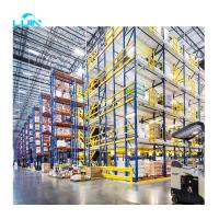 As cremalheiras resistentes do armazenamento Q235 transportam o racking móvel de empilhamento de aço galvanizado da pálete do metal do cargo