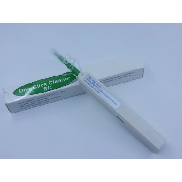 Pluma de limpieza de fibra óptica con conector SC ST FC