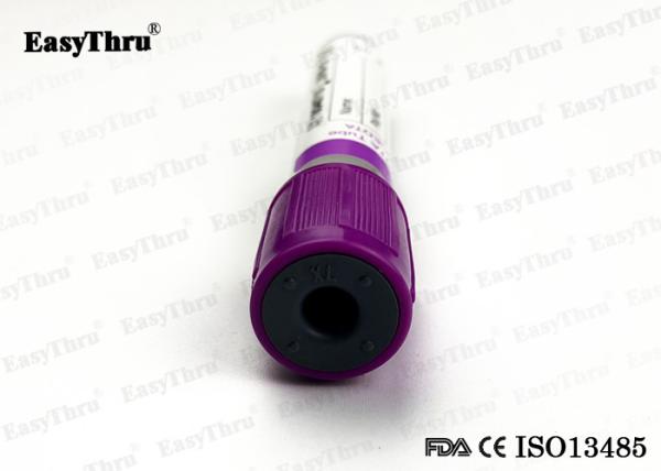 Vacuum Durable Blood Sample Collection Tubes Harmless Multipurpose
