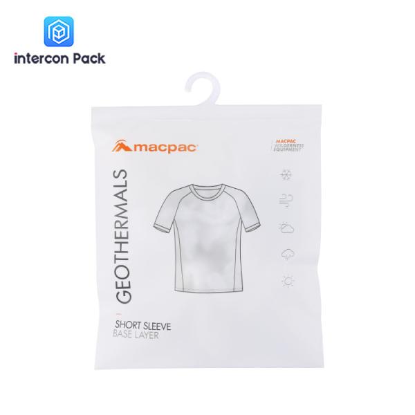 10 x 6 inch Translucent Polyester Garment Bag Environmentally Friendly And Recyclable