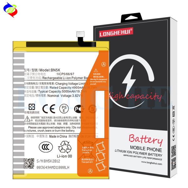 Xiaomi Redmi 12C BN5K 22120RN86G Replacement Dual IC Protection Lithium Polymer Battery