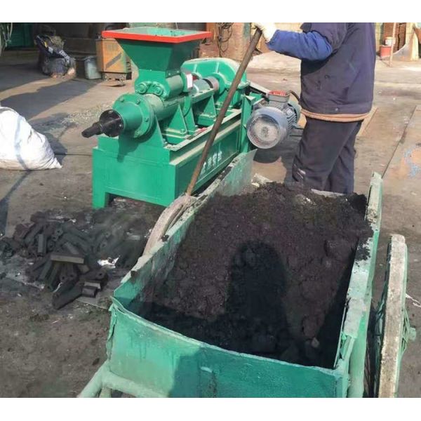 700 KG Solid Wood Coconut Shell Charcoal Briquette Rod Making Machine and Affordable