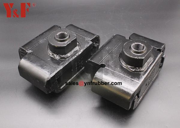 Premium M10 Flanged Rubber Mounts Heavy Duty Anti Vibration Rubber Mounts