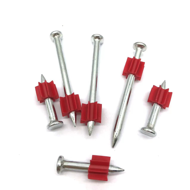 Red PVC Washers Steel Studs for Aluminum Alloy Windows 16-76mm Length