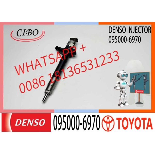 DENSO COMMON RAIL 095000-6970 23670-09190 FUEL Injector 095000-6971 for Toyota Corolla VERSO RAV4, D4D 2.0 23670-0R050