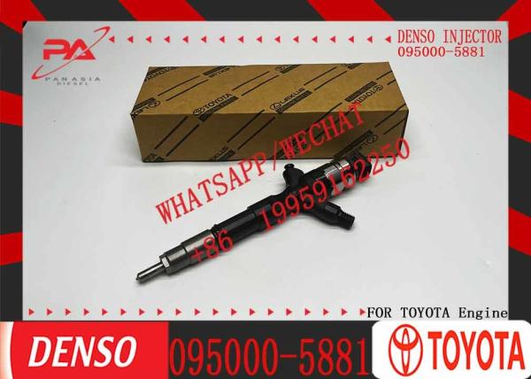 095000-5881 Inyector para camiones de aceite 23670-30050 Inyector para motores diesel 095000-5660 095000-5880 para TOYOTA
