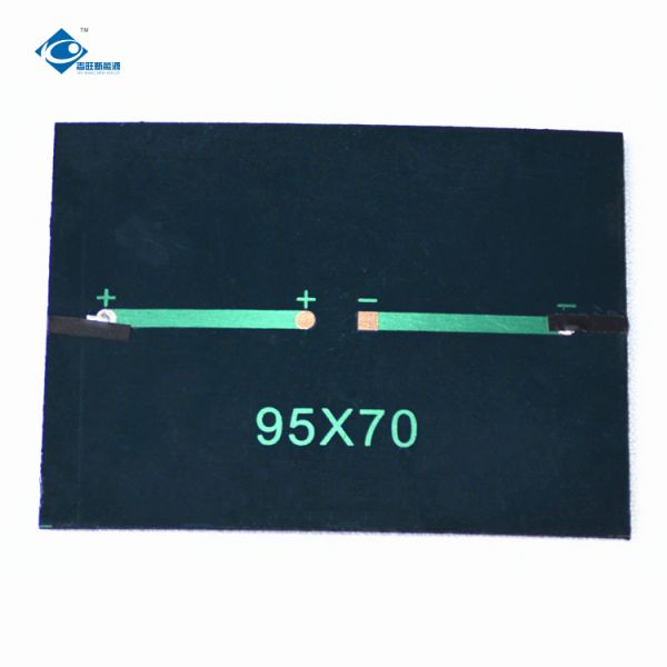 5V поликристаллические панели солнечных батарей 0.75W 95x70x2.5mm тонкого фильма панели солнечных батарей ZW-9570 облегченные