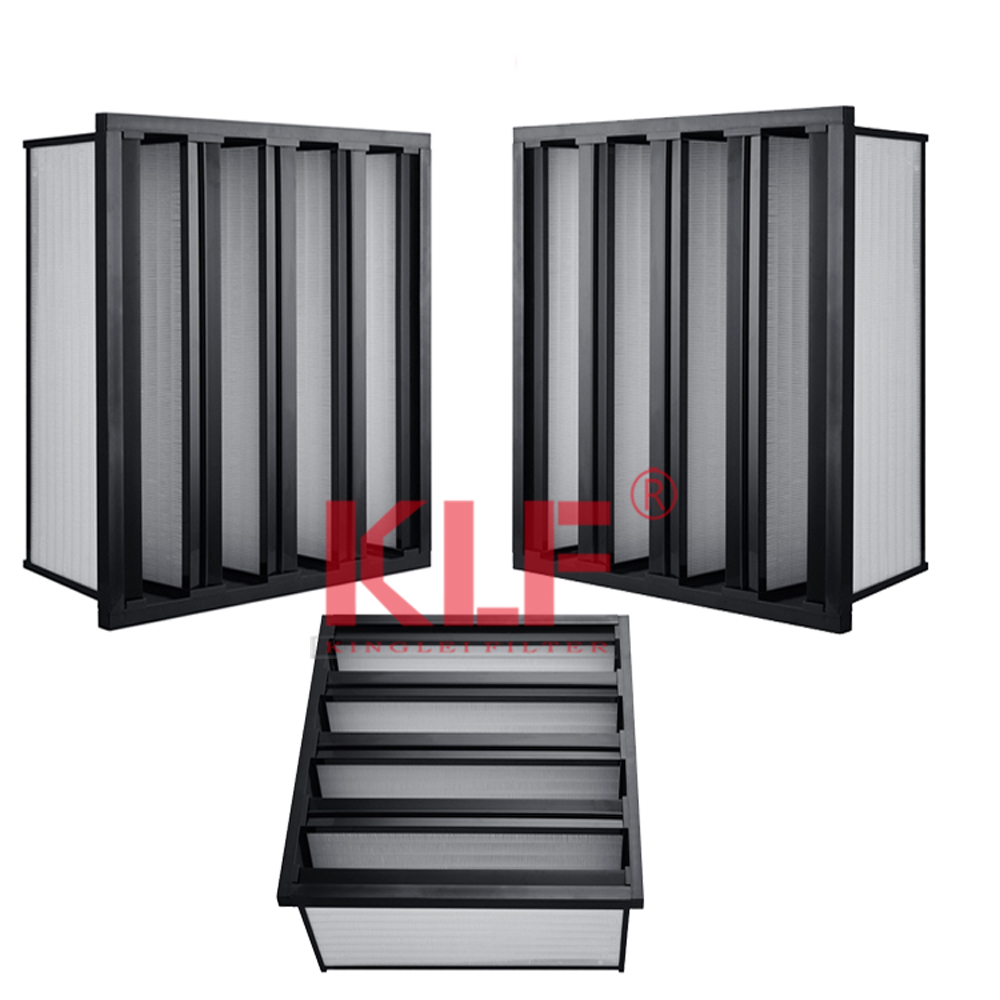 Large Air Volume High Efficiency HEPA Filter with Fiberglass Construction for Commercial and Industrial Use
