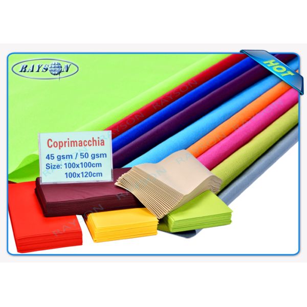 Рулоны ткани 40GR-70GR Spunbond полипропилена девственницы не сплетенные с Multi цветами