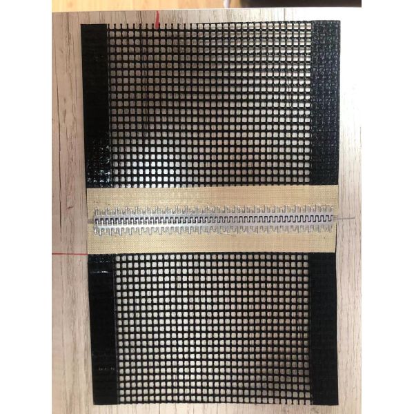 Medicine  Food   Long Lasting High Temperature PTFE Coated Fiberglass Mesh Conveyor Belt
