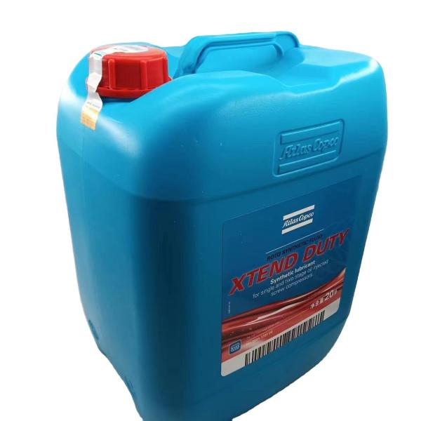 Compressor de ar industrial Atlas Peças sobressalentes Tambor de óleo azul com tampa preta 1630204120