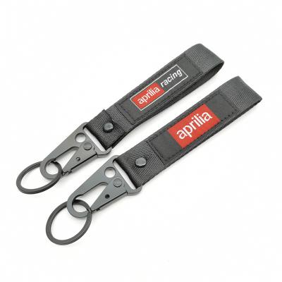 Aprilia ADN porte-clés - Anneaux de verrouillage et texture en fibre de carbone