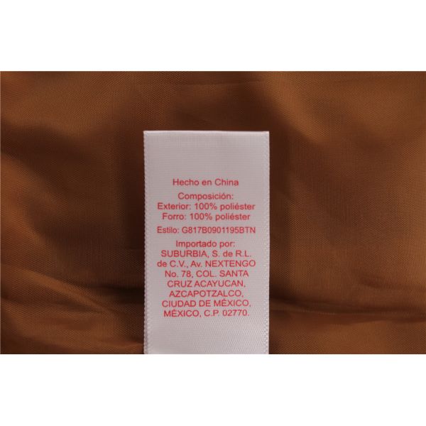 Stockpapa Slim Fit Pu Biker Jacket Ladies Light Brown With Belt