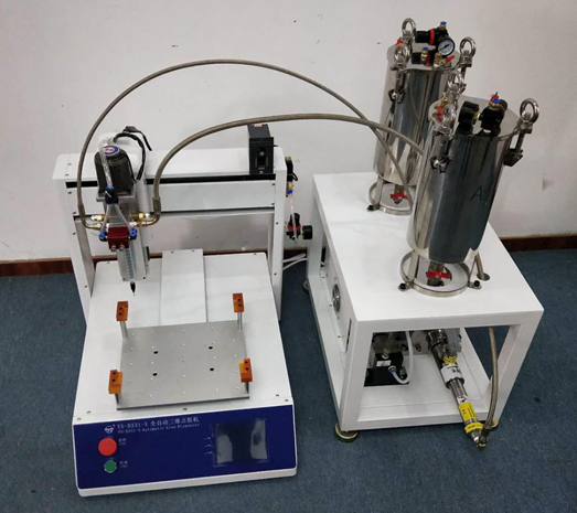 Desktop Automatic AB Glue Dispenser Robot Epoxy Resin Silicone Doming Sticker Machine