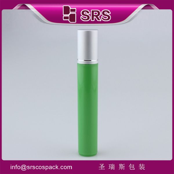 china supplier pharmaceutical plastic anti-itch green roll on bottle 5ml perfume bottle