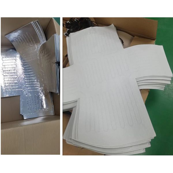 12v Clothes Heating Pads 70x58cm For Pizza Food Delivery Package