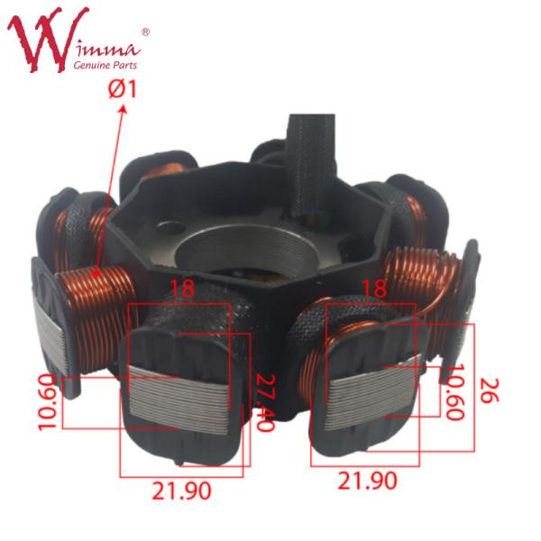 Chine en gros moteur à stator magnétique bobine GY6125 pièces électriques complètes