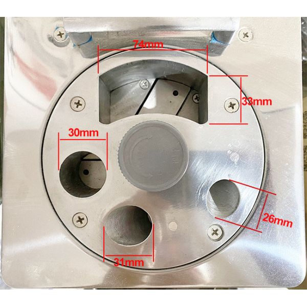 Desktop Square Medicine Slicer Machine With Adjustable Thickness