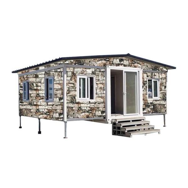 Hot Sale America Standards 20ft 40ft Luxury Home With Bathroom Kitchen Easy Installation Expandable Container House For Family