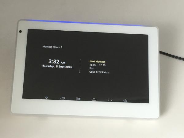 white/black color 7 inch recess wall auto boot industrial poe terminal android tablet pc