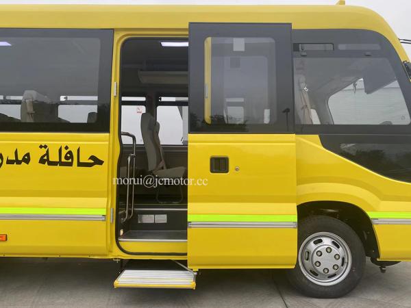 Customization 7m Iveco Diesel Engine 22 Seats Coaster School Bus Manual Transmission