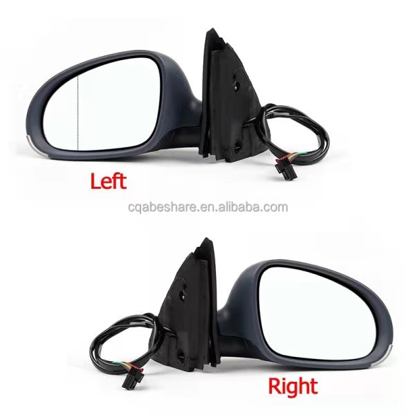 Asamblea de espejos laterales para automóviles 1K1857507BG 1K1857508BG para Sagitar Golf MK5 Jetta