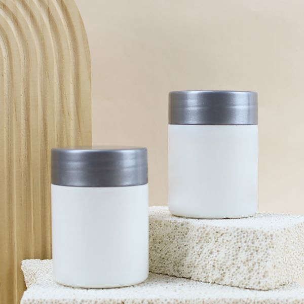 Wholesale 100ml Plastic Cosmetic Containers With Lids Cleansing Balm Moisturizer Plastic Jars