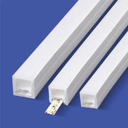 80LM/W Flexível de silicone LED Strip 8x16mm 24V de silicone LED luz de corda de néon