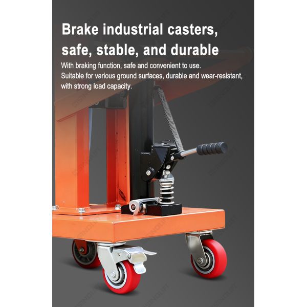 DTF450C DTF450C-1 Hydraulic Drum Truck with Weighing Scale