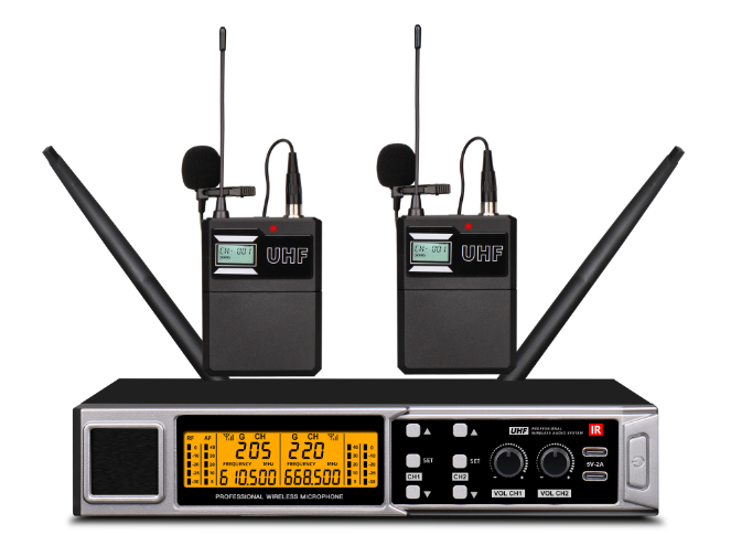Professional Stage UHF True Headset Wireless Microphone SK3