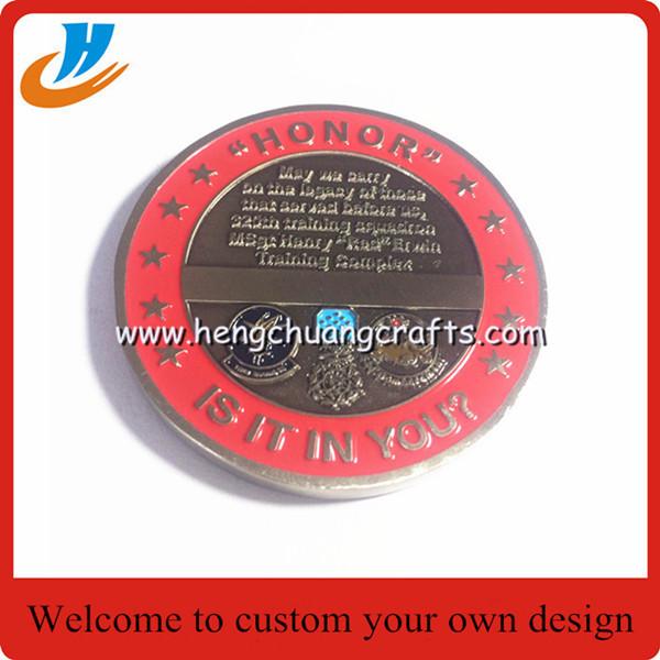 Custom die cast US Navy Eagle Shape Metal Challenge Souvenir Coin
