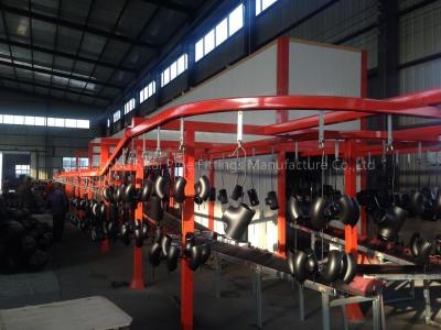 B16.9 A234 SCH40 STD 90 extremidade do MS 1.5D LR do grau soldou a curvatura de tubulação de aço sem emenda