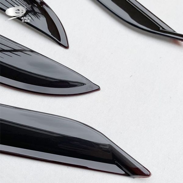 PMMA Window Visor Rain Guard For Toyota Corolla Hatchback 2001-2007