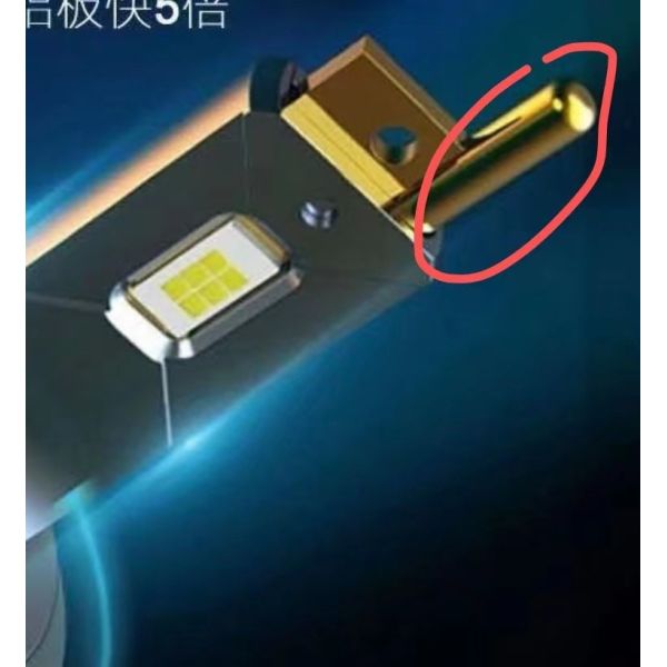 набор приведенный преобразования фары 6000K 50w H1 белый для автомобилей