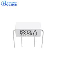 2W OR1J 0.1ohm 5% a través del agujero Resistor de tubo de cerámica a granel RX73-A