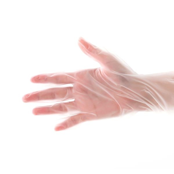 Haixin Health Examination Glove Nitrile PE Finger Hand Gloves Powdered Surgical Medical Hand Exam