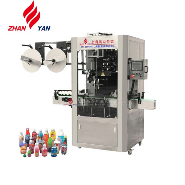 High Capacity Plastic Drinking Bottle Shrink Labeling Machine