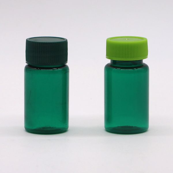 Matériau du collier PET 20 ml/CC Bouteille de médicament liquide avec bouchon