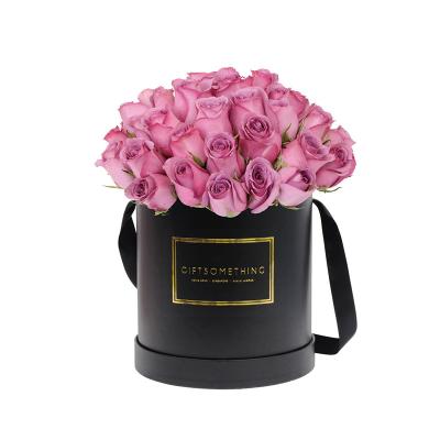 CMYK Printing 157gsm 0.5kg Flower Cylinder Paper Boxes